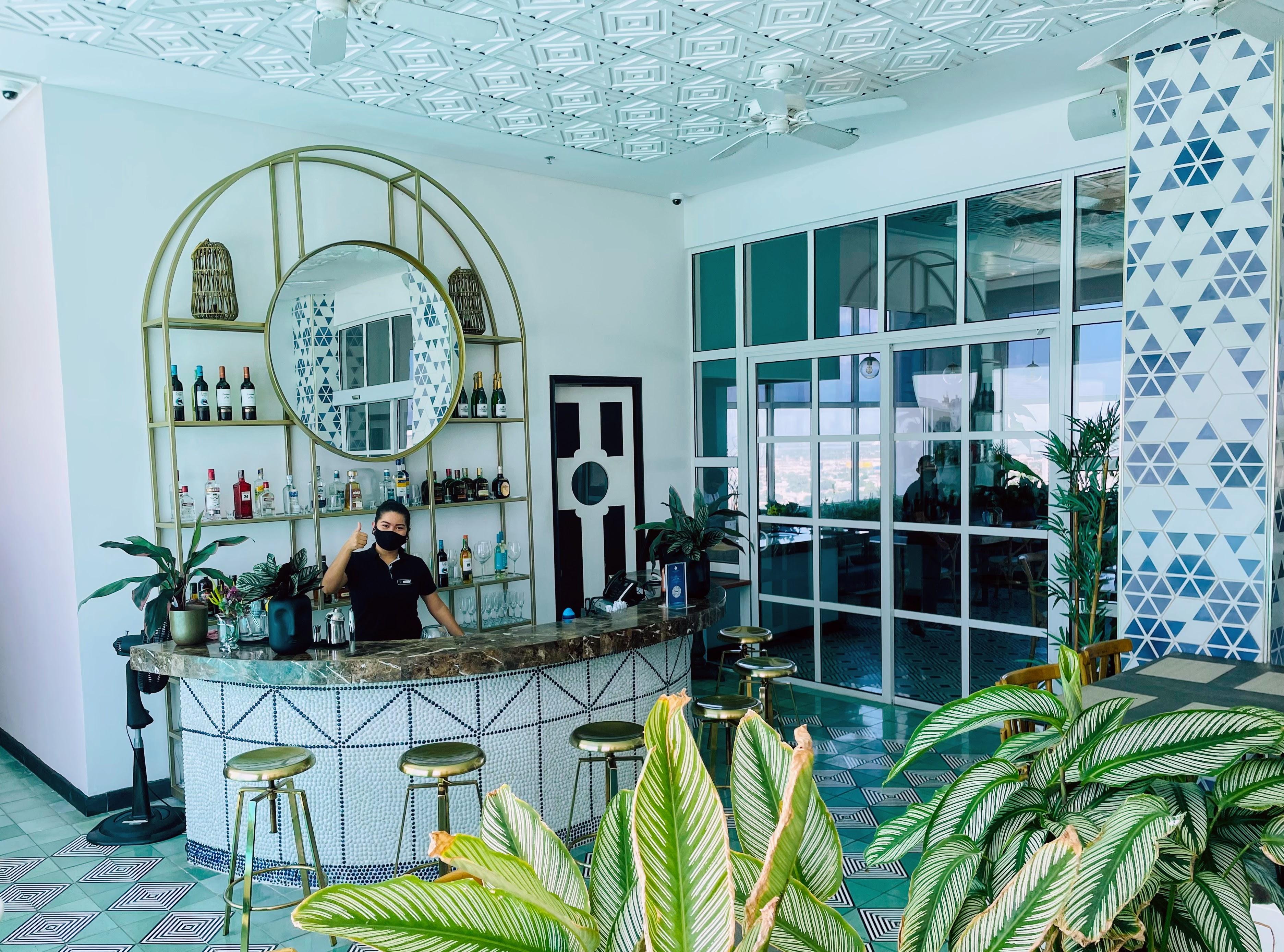 Готель Faranda Collection Barranquilla, A Member Of Radisson Individuals Барранкілья Екстер'єр фото The bar at the hotel